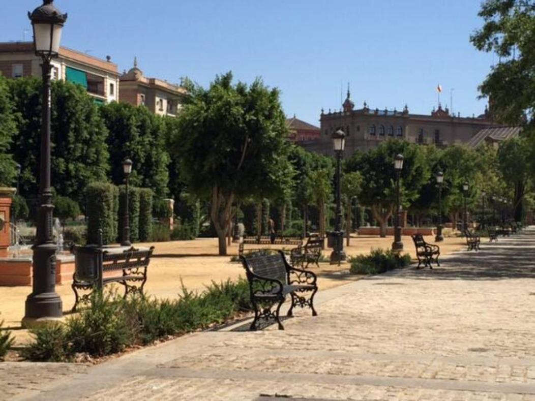 Apartamento A Estrenar Frente A La Plaza De Espana เซบีญา ภายนอก รูปภาพ